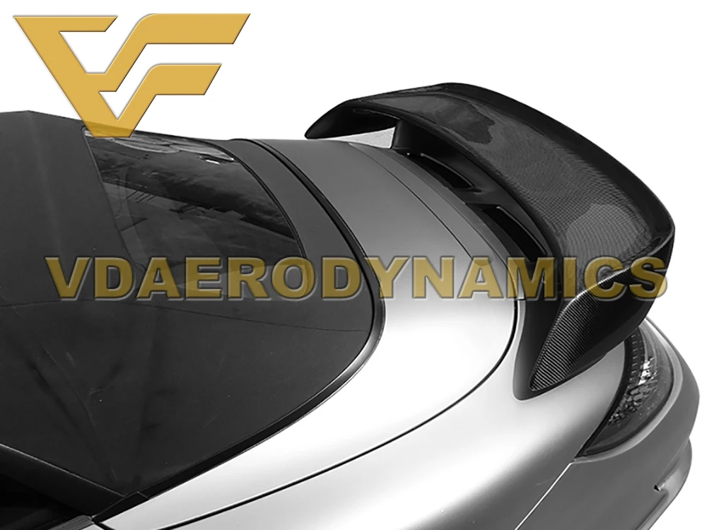 Подходит для 04-11 997 997,1 997,2 Porsche 911 Carrera S 4 4S GTS VAD-GT2 стиль пластик, армированный волокном, углеродное волокно задний спойлер