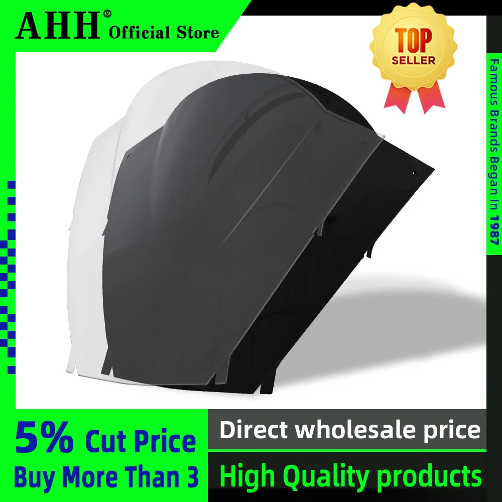 

AHH Motorcycle Windshield Spoiler Windscreen shroud Fairing Wind Deflector For KAWASAKI Ninja ZX-12R ZX12R 2002 2003 2004 2005