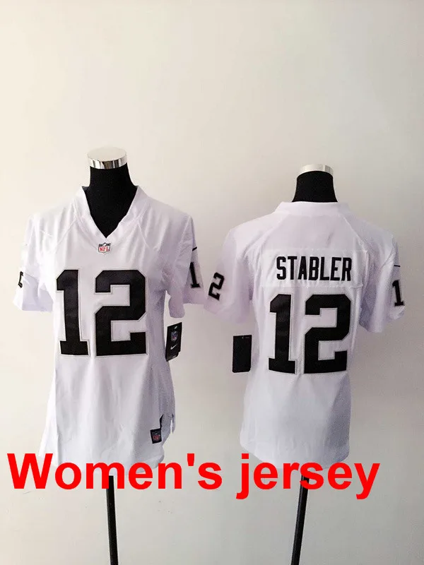Золотой A+++ женские все сшитые Окленд s ladies 4 Derek Carr 20 mcfadden 89 Amari Cooper 52 Khalil Mack Jersey - Цвет: Золотой