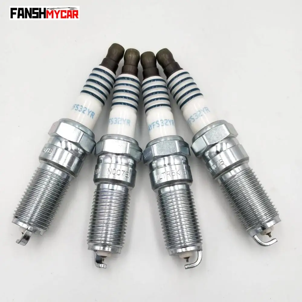 4Pcs/lot SPARK PLUGS For FORD MOTORCRAFT SP 530 SP530 AYFS32YR AYFS 32Y