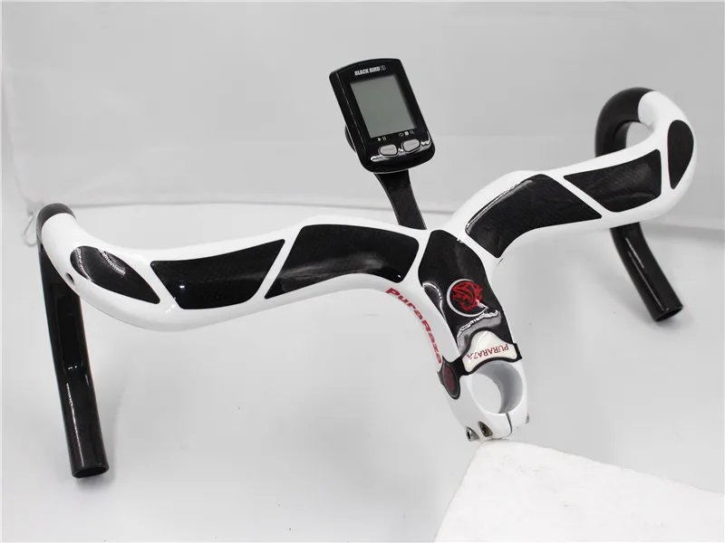 Полностью углеродное волокно Garmin/bryton/cateye/igpsport велосипедный держатель для компьютера+ GoPro кронштейн для камеры движения+ держатель лампы