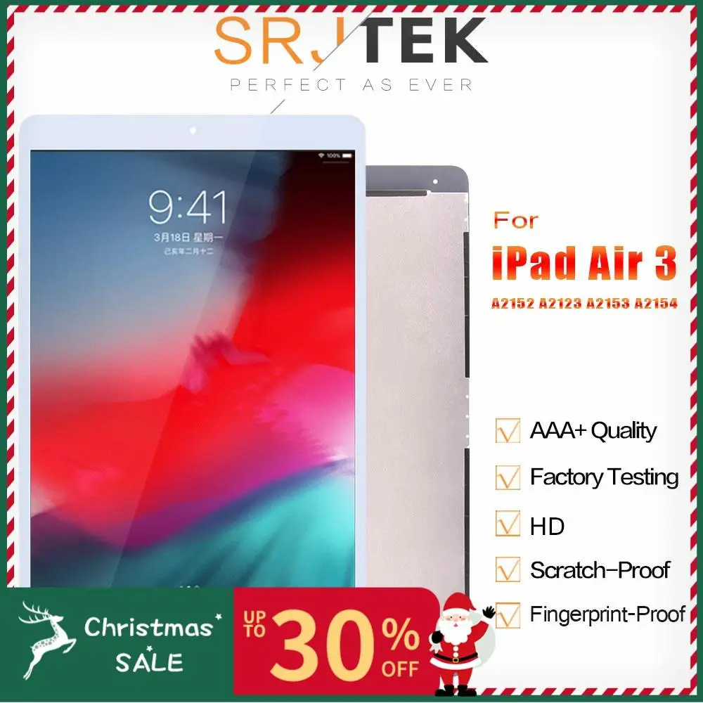 10," ЖК-дисплей для iPad Air 3, сенсорный экран, сенсор, Замена для iPad Air, матрица A2152, A2123, A2153, A2154