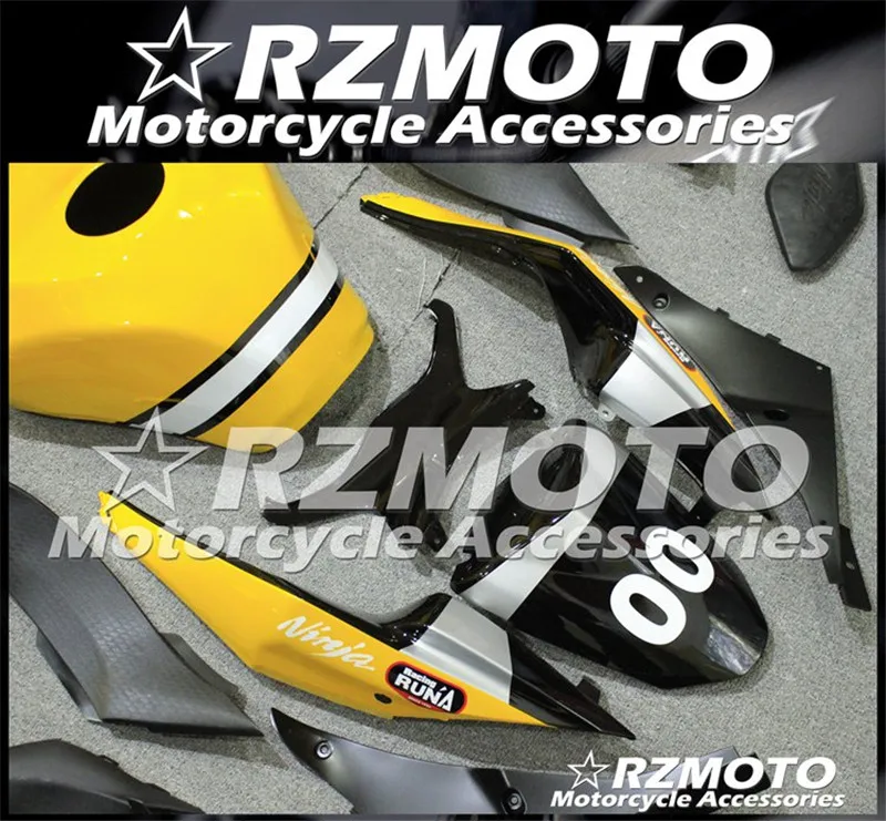 Мотоциклетный обтекатель abs Подходит для Kawasaki ZX6R 636 599 ZX-6R 2009 2010 2011 2012 корпусные детали пресс-форм Магазин № 0293