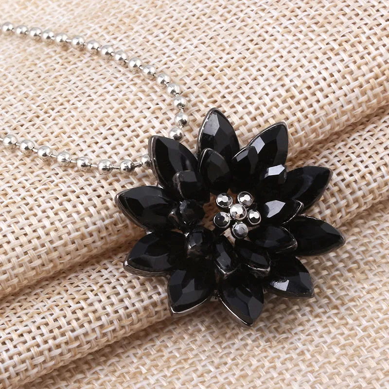 Michel Jone Black Dahlia Necklaces 