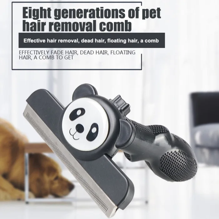 Pet Dog Comb Stainless Steel Shedding Hairs Removeal Open Knot Cats Hairs Grooming Combs JS23