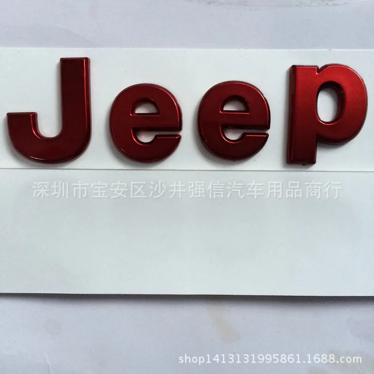 Чехлы для Jeep с английской надписью и логотипом Cherokee Wrangler