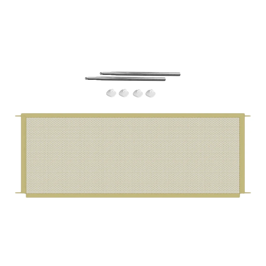 Folding  Pet Dog Gate Door Barrier Safety Guard Fence Mesh Enclosure Pet Dog Puppy Playpen Pens Enclosure