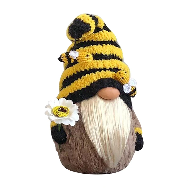 Assorted Bumblebee Gnome Figurine