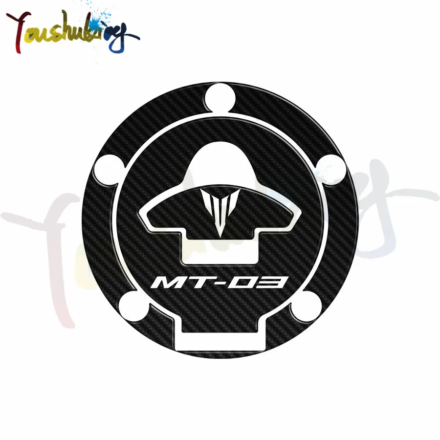 

Carbon Fiber Fuel Oil Tank Pad Decal Protector Cover Sticker fit for MT-03yamaha