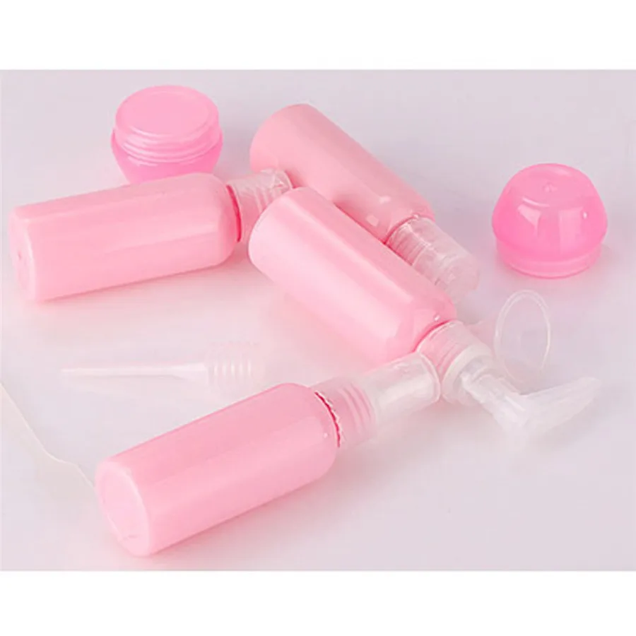 6pcs Storage bottle storage tank Refillable Bottles Kit Travel Size Liquid Foundation Lotion Bottle Set&4s30