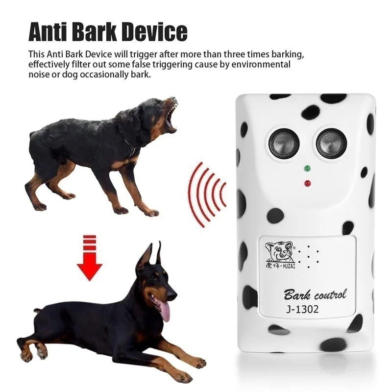 Dog Bark Stop Dog Ultrasonic Anti Barking Device Dogs Device Pet trainer Bark Control Training
