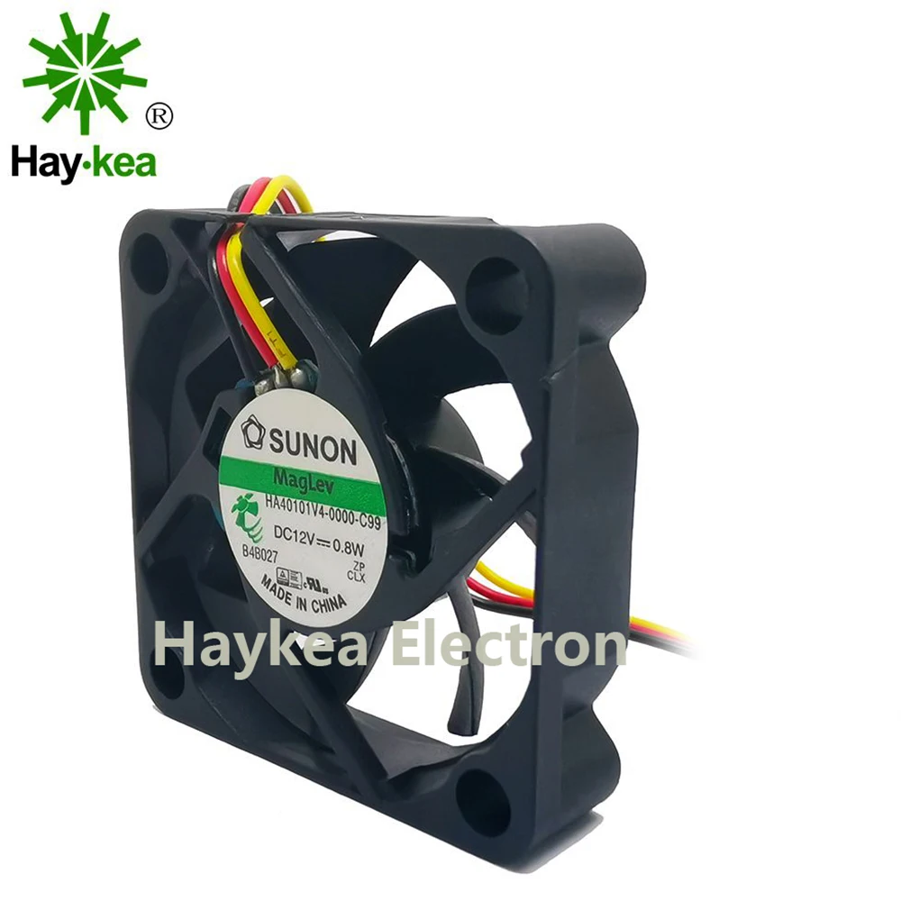 Для Sunon HA40101V4 0000 c99 4010 40 мм 4 см 40*40*10 охлаждающий вентилятор 12 В 0 8 Вт 06a 3 контакта или