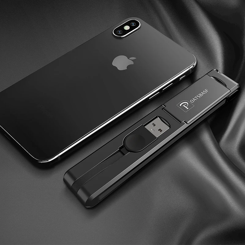 Кабель micro usb oatsbasf для iphone зарядное устройство xr mi note 10 oneplus 6t huawei p30 pro 3 в 1 кабель Type