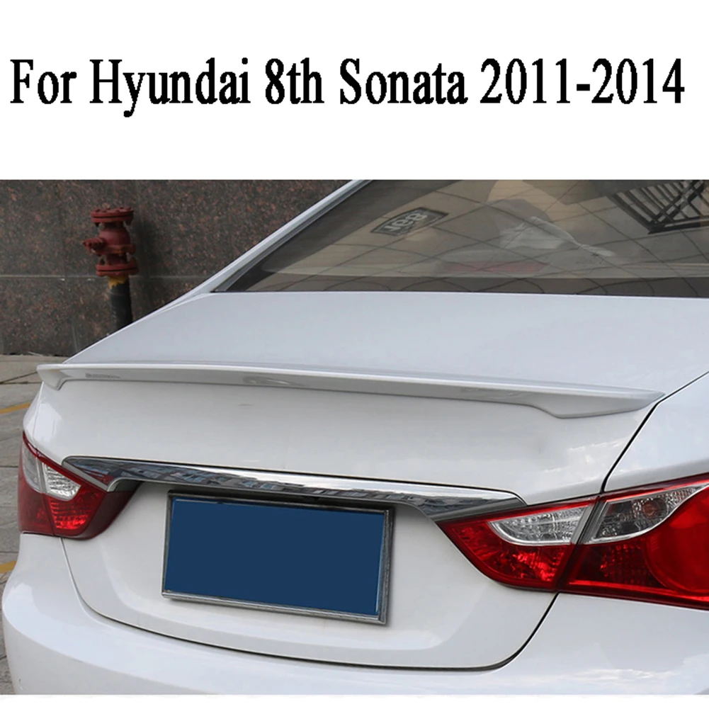 Для Hyundai Sonata 8th 2011 2012 2013 2014 ABS задний спойлер для багажника | Автомобили и мотоциклы