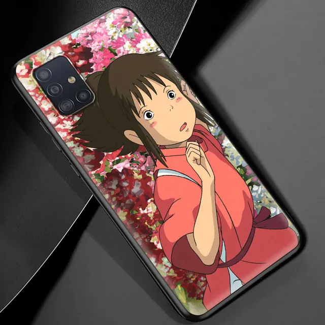 Japan Anime chihiro Spirited Away Silicon Phone Case for Samsung Galaxy A51 A71 A21S A12 A11 A31 A52 A41 A32 5G A72 A02S Cover a2