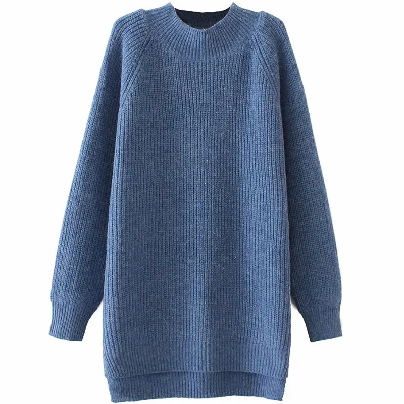 Повседневные женские свитера размера плюс Осень зима 2019 Модные свободные