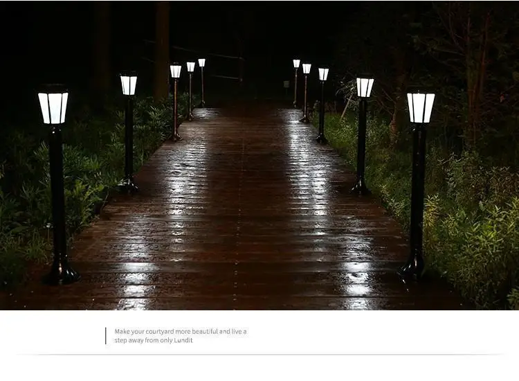 Лампе, приспособления для чистки на открытом воздухе De Terraza Y светильник ing Luce Para Солнечный Tuinverlichting светильник Decoracion полимеров для наружных садовая лампа