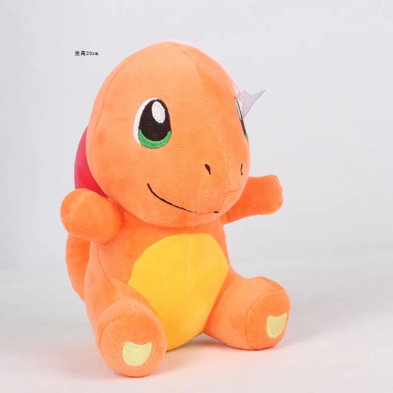 TAKARA TOMY Pokemon мягкая кукла Growlithe Mr. Mime Zapdos Jigglypuff плюшевый коготь машина детский подарок PKM игрушка - Цвет: new Charmander 20cm