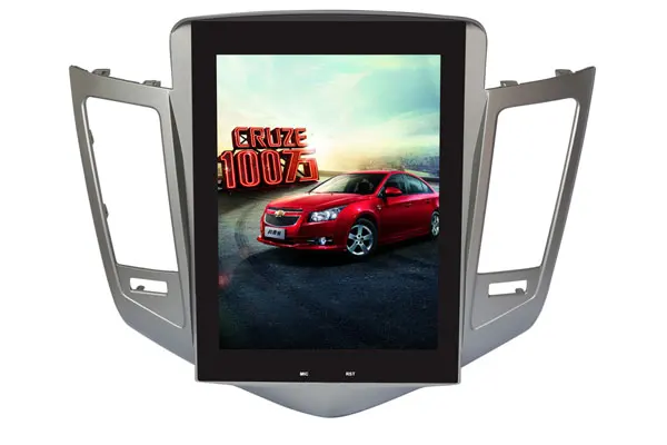 Автомобильный DVD плеер 10 4 ''с вертикальным экраном в стиле Tesla Android 9 0 GPS радио
