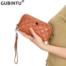 Брендовый Алмазный клатч с решеткой, кошелек для женщин, натуральная кожа, длинный чехол для телефона, клатчи, высокая емкость, ремешок на запястье, кошелек, сумка