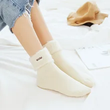 20 пар/компл. зимние носки для мальчиков, утолщенные носки-тапочки теплые Для женщин носки плотная Лыжный спорт, носки для женщин, подарок для девочки носки