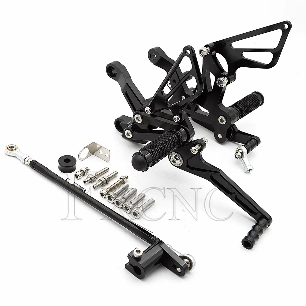 CNC регулируемый мотоцикл Rearset подножка задний Набор для Kawasaki Z900 Z 900- алюминиевый Подножки подножки педали