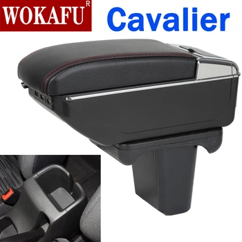 

For Chevrolet Cavalier armrest box central Store content box with cup holder ashtray Can rise with USB accessory