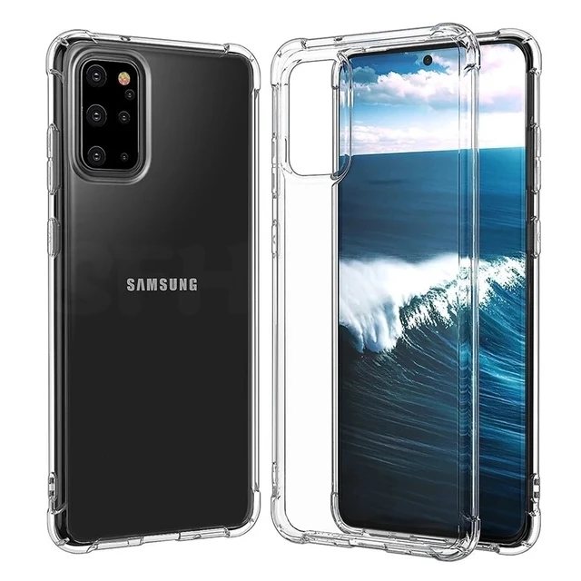 Shockproof Clear Soft Silicone Case For Samsung Galaxy S20 S21 S22 Ultra FE S8 S9 S10 Plus Note 9 10 20 A50 A51 A70 A71 A53 Case 6
