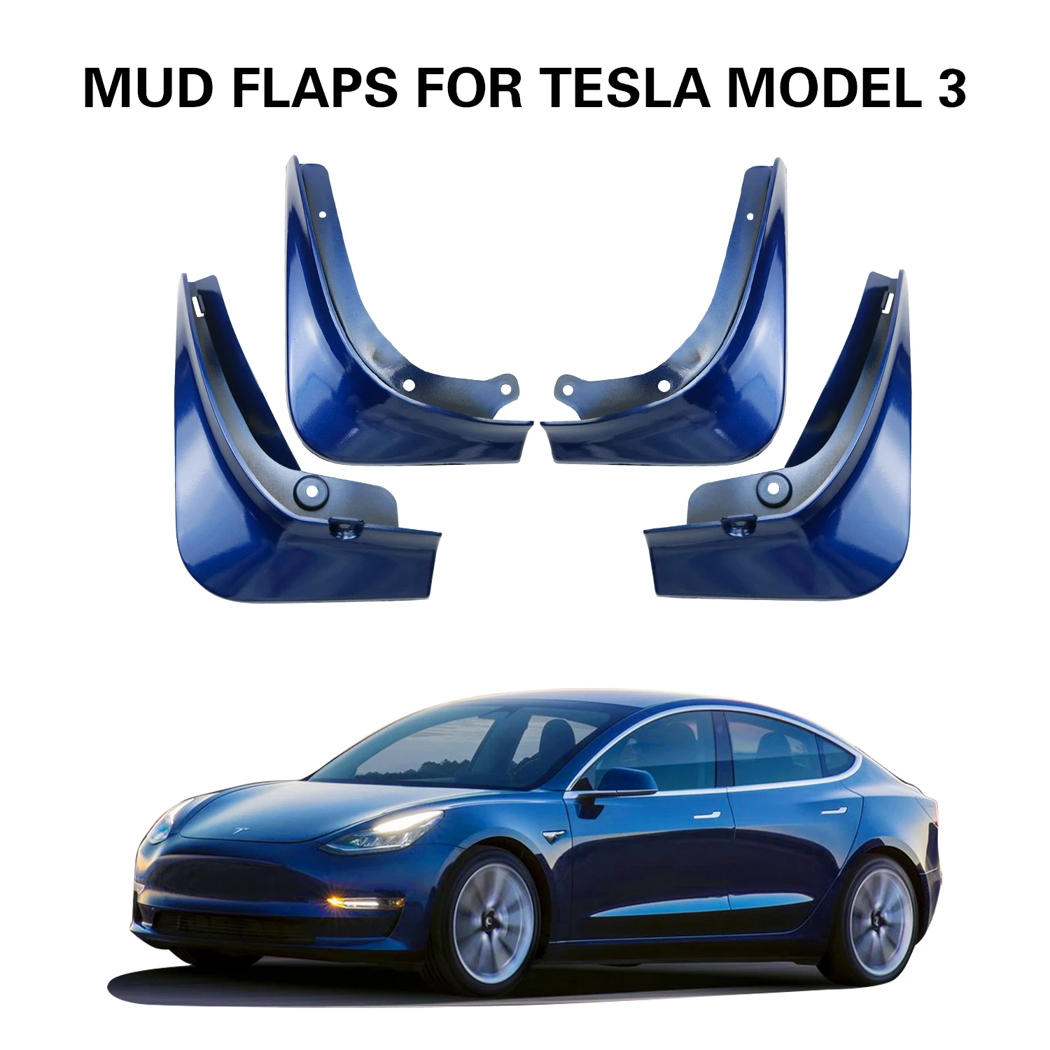 LFOTPP, Автомобильные Брызговики, крылья для Tesla, модель 3, переднее колесо, заднее крыло, брызговики, Защитные щитки, запчасти для крыла