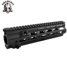 Алюминиевый Жесткий анодированный GT стиль 416 M-LOK мод Lite Handguard рельсовая система для AR AEG Airsoft M4A1 Пейнтбольный приемник коробка передач