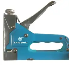 Тай-Гун сверхмощный ручной гвоздезабивной пистолет отправить ногтей сильные тройной Применение степлера Скоби U гвоздя ружье с гвоздями для пневматического молотка u-типа Straigh