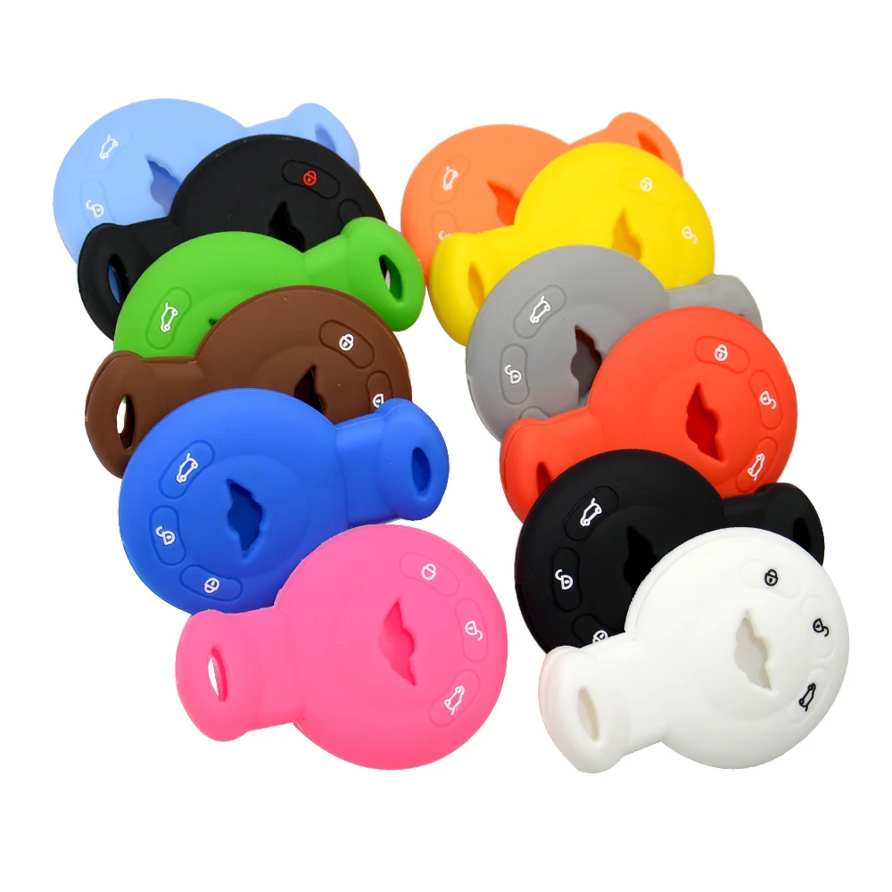 Custodia protettiva per portachiavi in Silicone a 3 pulsanti in Silicone di alta qualità per BMW Mini Cooper R60 R56 R55 R57 R58 R59 accessori custodia chiave - Hbb67079e096641b2b52c925b0e777412F