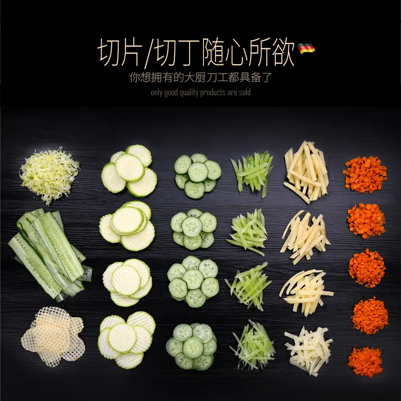 Adjustable Mandoline Slicer Professional Grater with 304 Stainless Steel Blades Vegetable Cutter Kitchen Accessories WY50609