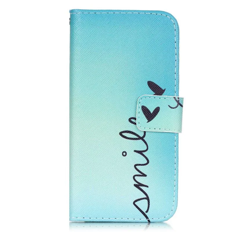 Smile Модный чехол для телефона для samsung Galaxy J3 J5 J7 Prime A3 A5 S8Plus S7 край S5 Fundas J330 J530 кожаный чехол Coque D03E - Цвет: Smile