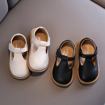 

Autumn Girl Shoes Leather Princess Soft Bottom Shoes Baby Shoes Children Shoes Kid Shoes Children Girls