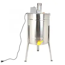 Нержавеющая сталь Электрический экстрактор пчелиного меда мёда центрифуга машина оборудование для пчеловодства инструмент мед гребень Кривошип