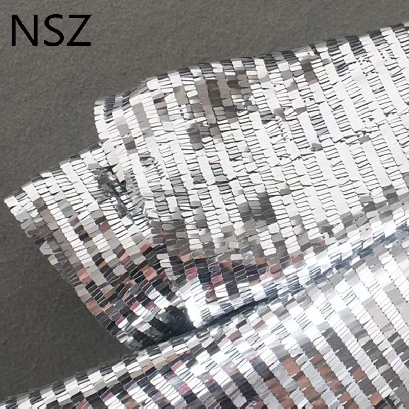 NSZ туфли, украшенные пайетками, с серебристыми переливами, Яркий Мини Вечерние Ночное платье с коротким рукавом с круглым воротником на молнии; Элегантные Короткие Клубное вечернее платье vestidos