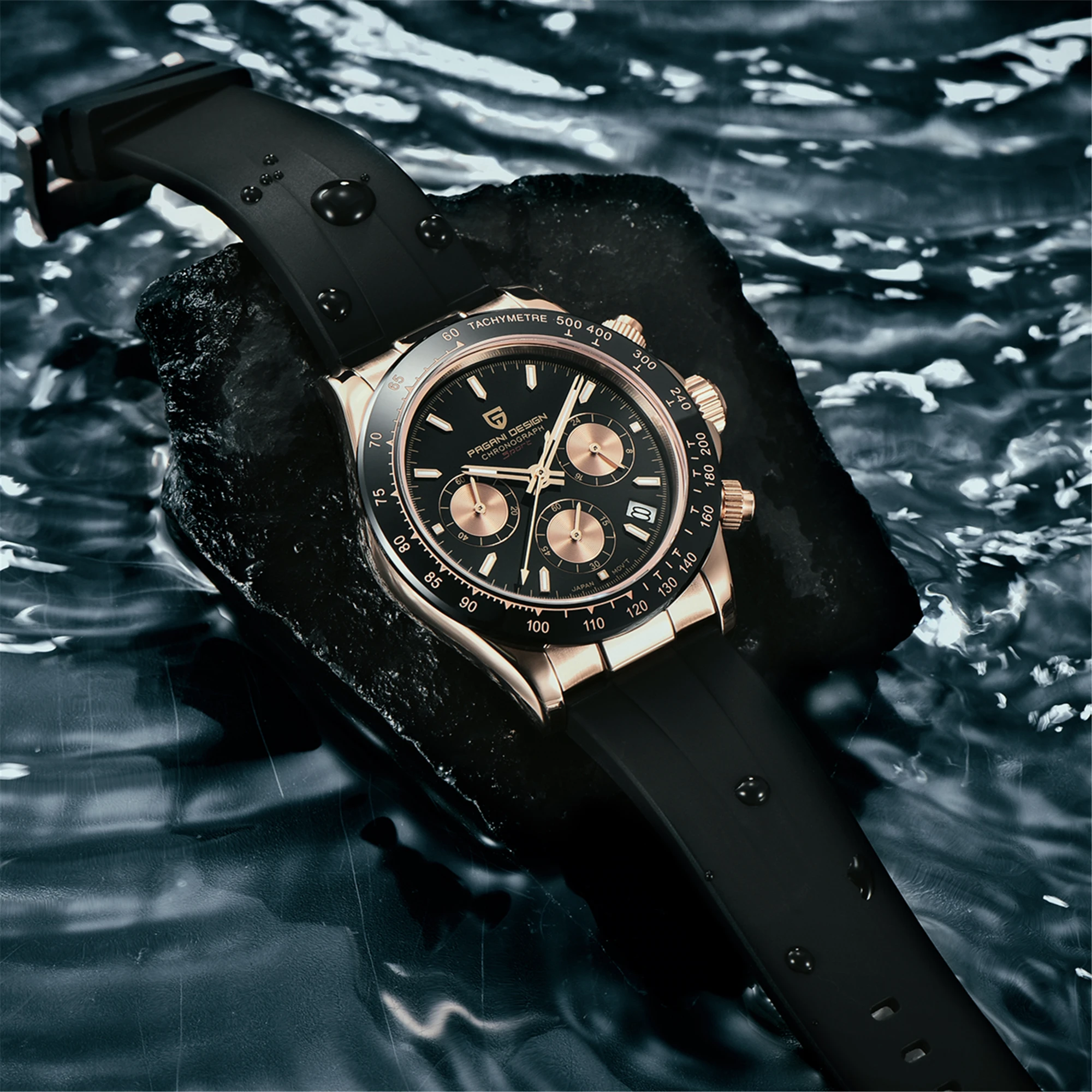 2021 New PAGANI DESIGN Top Luxury Brand Sports Chronograph Men's Watches stainless steel Waterproof Watches Relogios Masculino