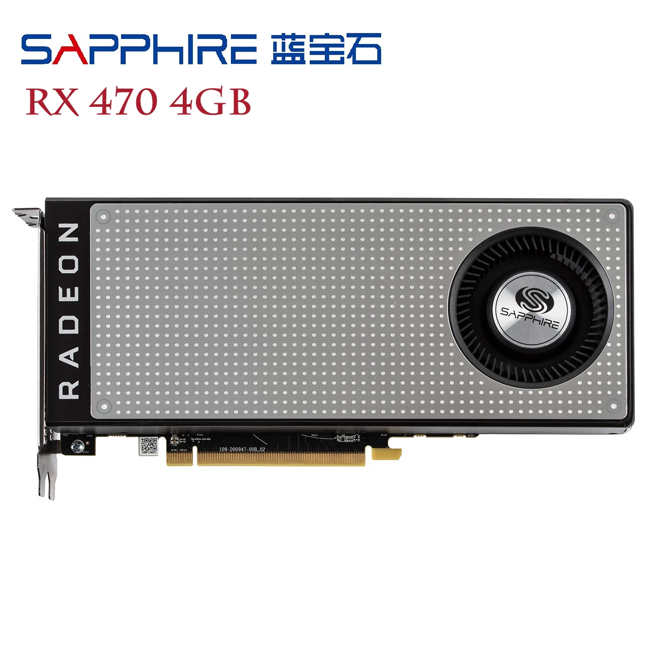 Sapphire rx 470 4gb 256bit gddr5 placa de vídeo para amd radeon rx470 4g placas gráficas displayport hdmi computador gaming gpu rx474