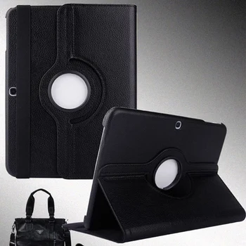

Protective Desktop Scratch Resistant Stand Function Tablet Cover PU Leather Flip Type Anti Slip Dustproof For Samsung TAB4