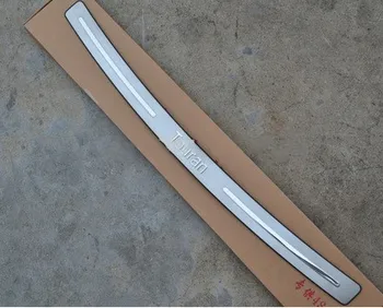 

Stainless Steel Rear Bumper Protector Sill Trunk Guard Cover Trim For Volkswagen Touran 2008-2015 Car styling