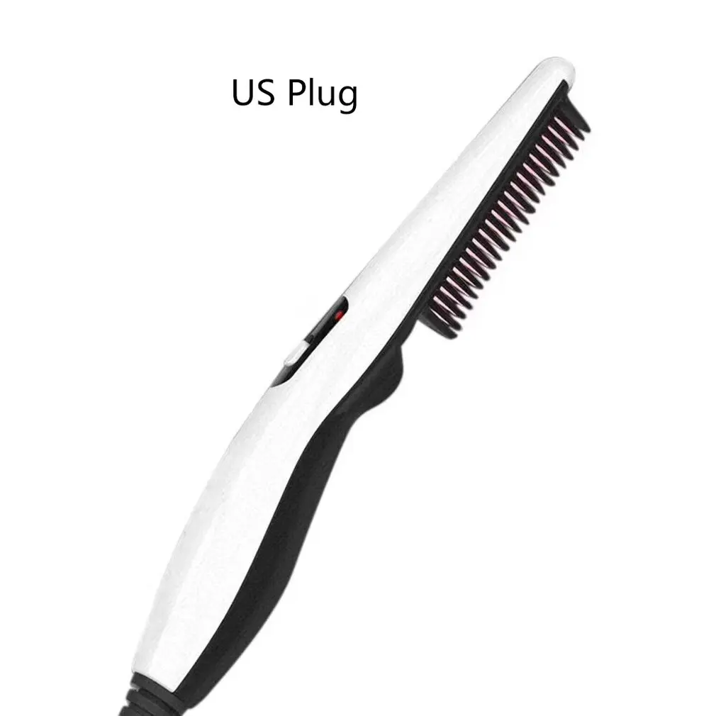 

Men Beard Straightener Styler Comb Hair Curling Curler Multifunctional Hair Comb Personal Care Beard Style Comb