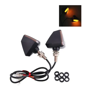 

2pcs Turn Signal Light Universal Indicator Motorcycle Bike LED ABS Assembly Set