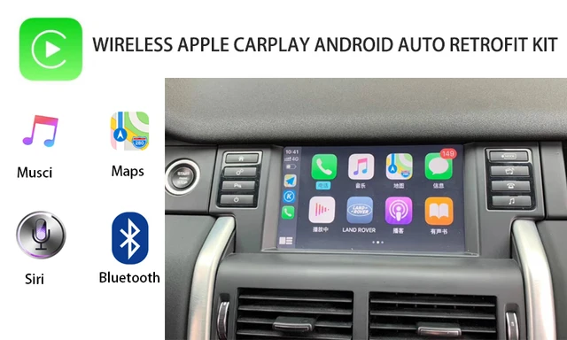 Carplay et Android Auto sans fil sur votre écran d'origine via USB 