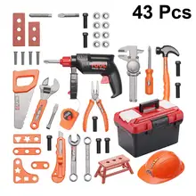 Моделирование ремонт фара пластик креативный игровой дом игрушка 1 набор инструмент игрушки отвертка Рождественский подарок для детей мальчиков