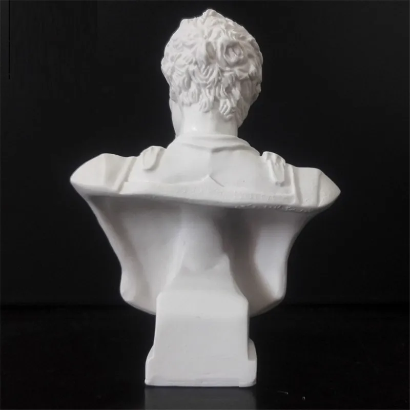 Septimius Geta Chopin Джордж Gemmelada головные портреты мини гипсовая статуя украшение дома Смола искусство и ремесло эскиз практика R3227