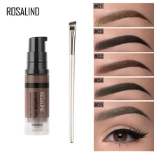 ROSALIND гель для теней для бровей, карандаш, кисть, набор инструментов, гель для бровей, прозрачная косметика для профессионального макияжа, тени для бровей