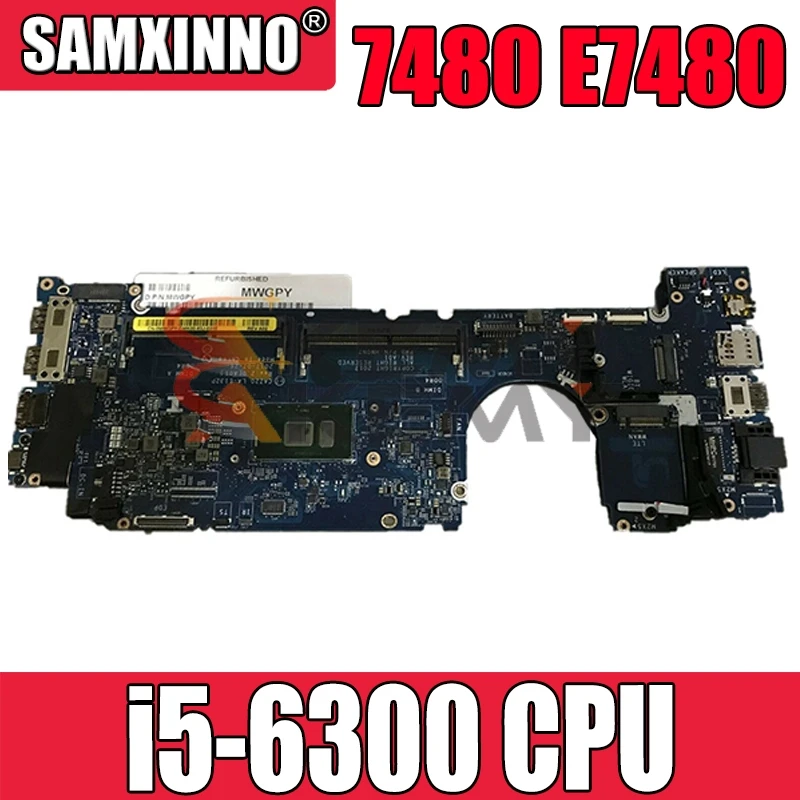 100% working for dell latitude 7480 E7480 motherboard 0MP2YX CN-0MP2YX i5-6300 CAZ20 LA-E132P tested well | Компьютеры и офис