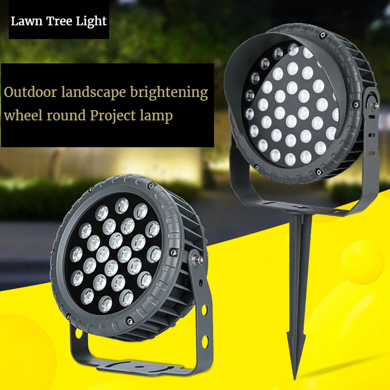 Patio Decoration Landscape Led Pathway Lights Landscape Backyard Decor Lights Patio Decoration Yard Lamp Lawn Tree Light 9w 12w