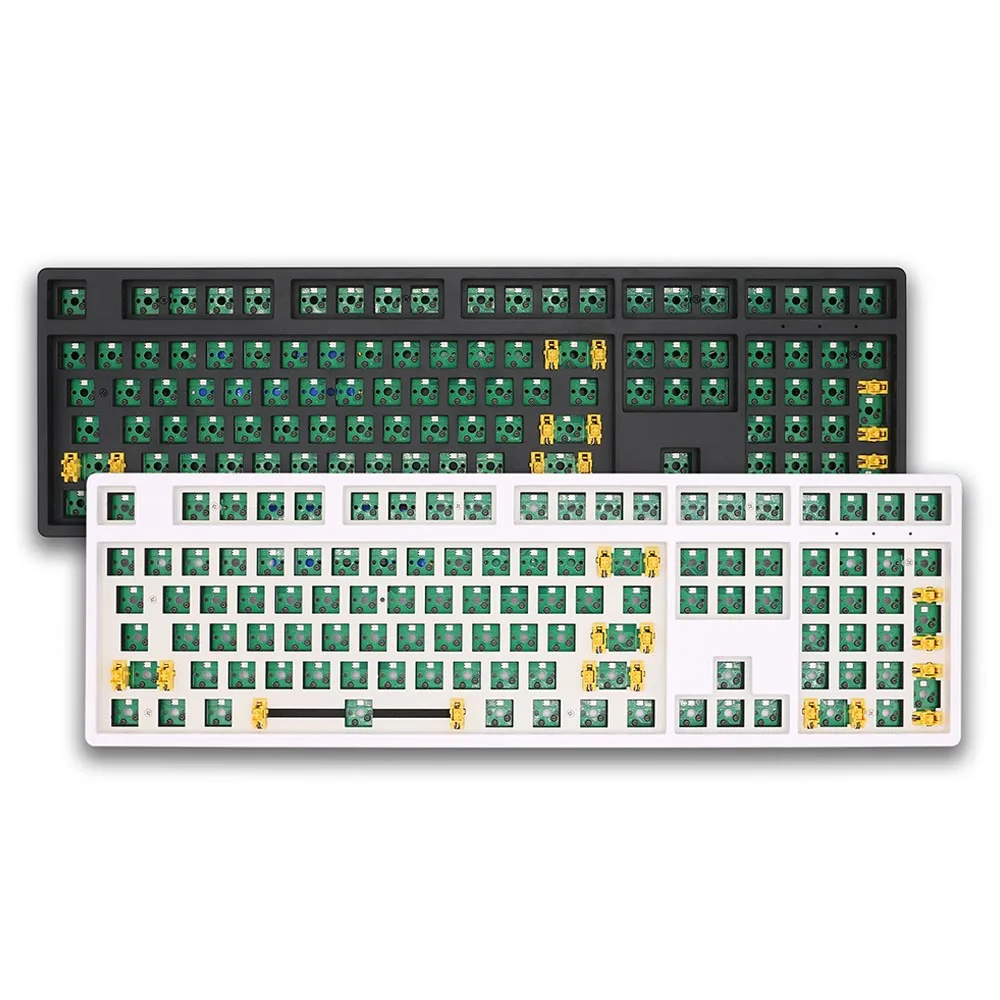 2 4G BT5.0 Type-c 108 87 RGB макро механический фотоэлемент Горячая замена печатной платы